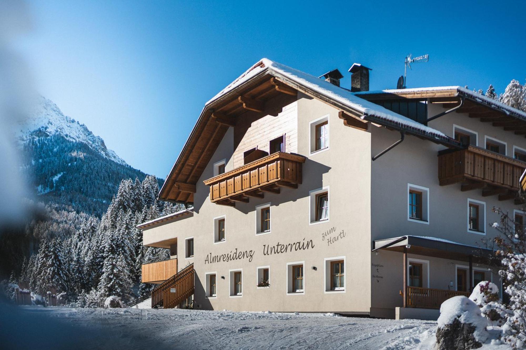 Almresidenz Unterrain -1 Km By Car Distance Ski Slopes Kronplatz Olang Exterior photo